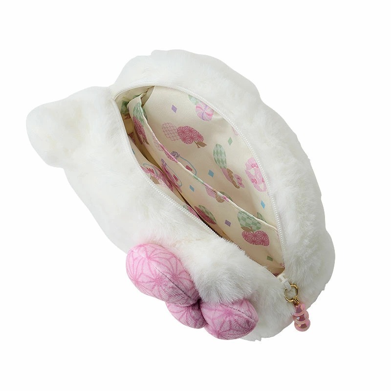 🇯🇵正日代購現貨｜三麗鷗和風粉彩系列大臉絨毛包💗-細節圖4