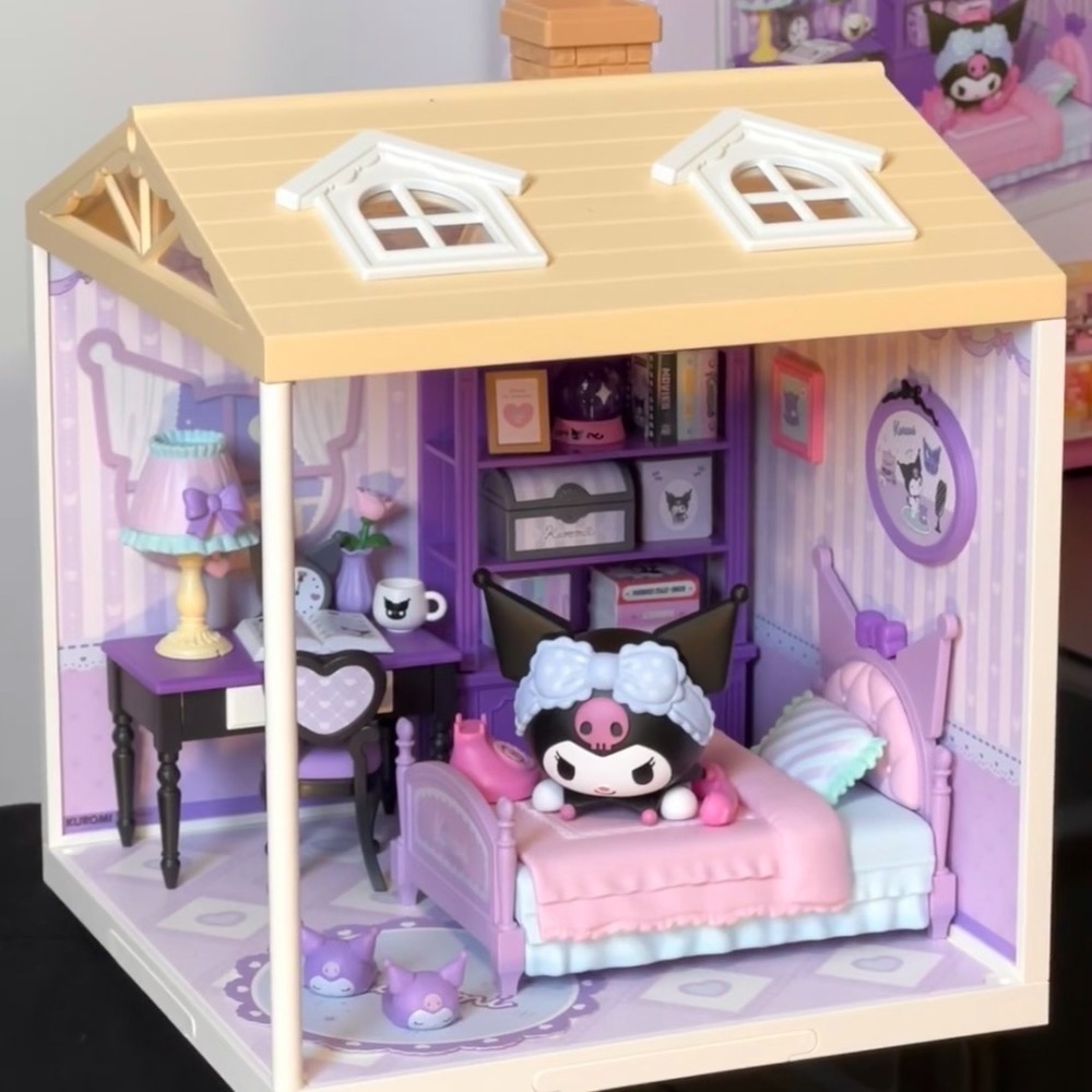 限時開團！MELODY&KUROMI系列【✨療癒系DIY夢幻小屋✨ 】-細節圖2