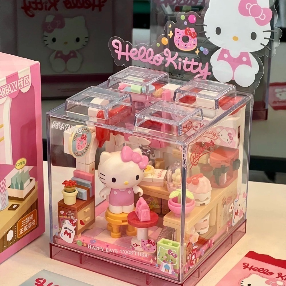✨限時開團✨｜預購+現貨正版三麗鷗甜品積木小屋💗-規格圖9