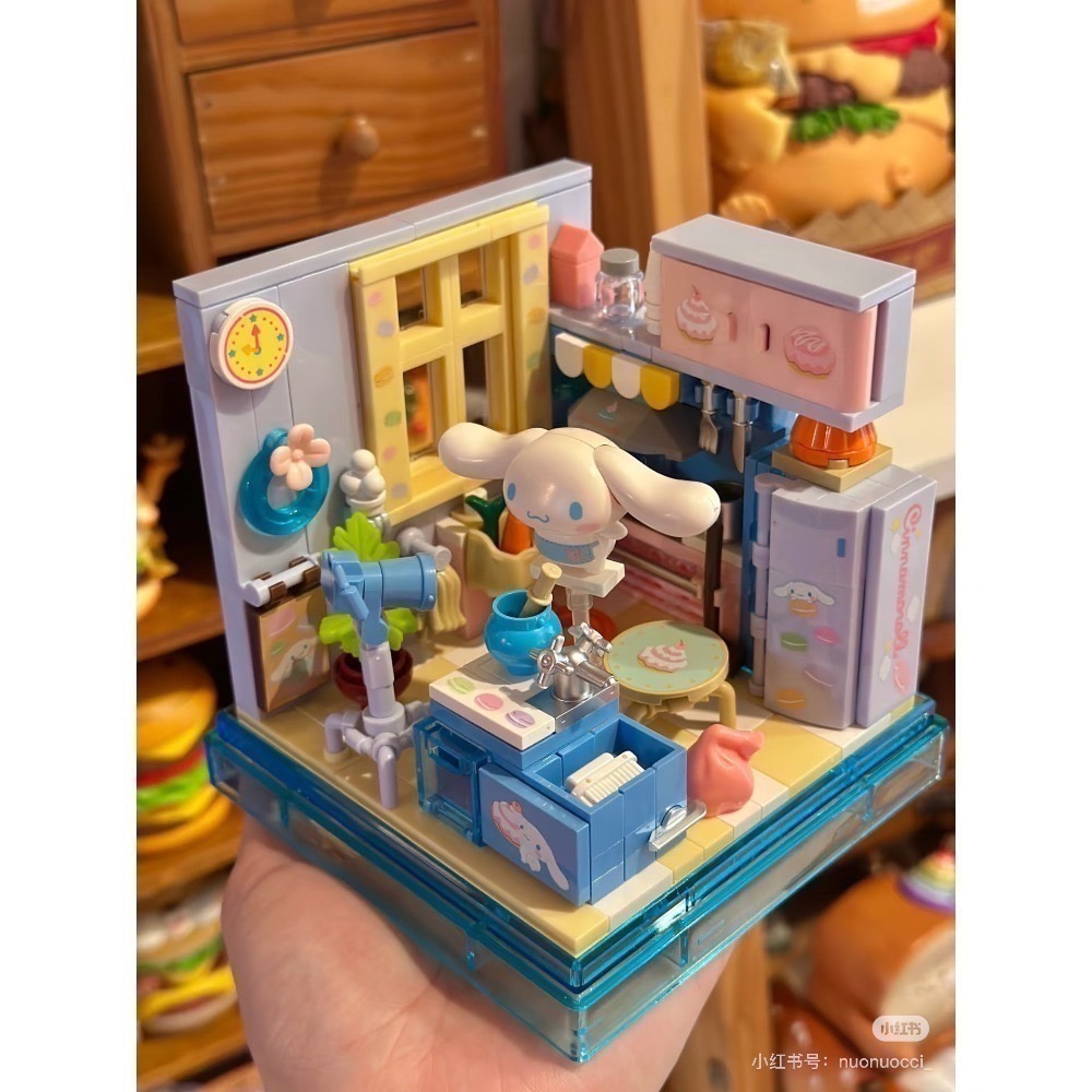 ✨限時開團✨｜預購+現貨正版三麗鷗甜品積木小屋💗-規格圖9