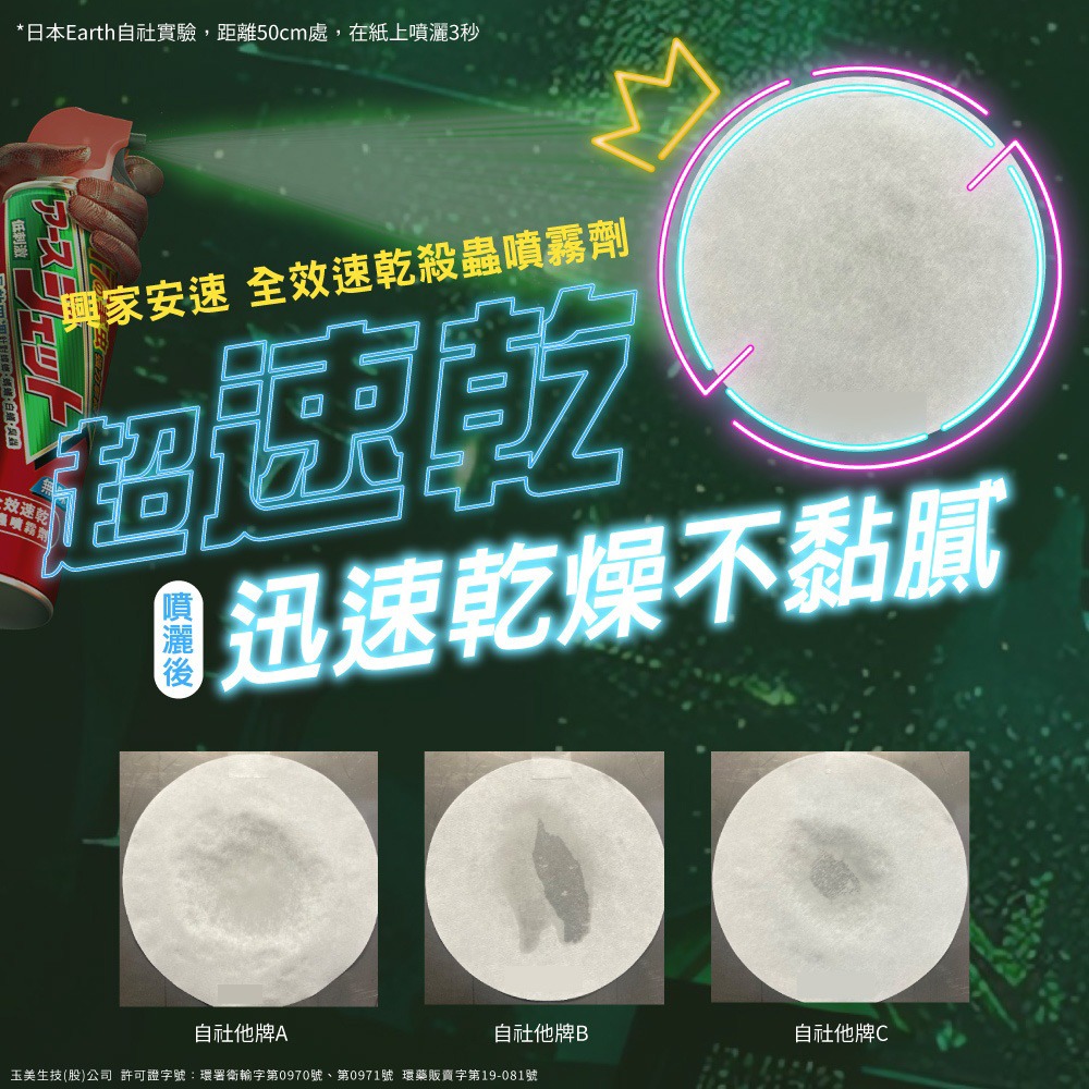 興家安速 全效速乾殺蟲噴霧劑500ml 無味/柑橘-細節圖8