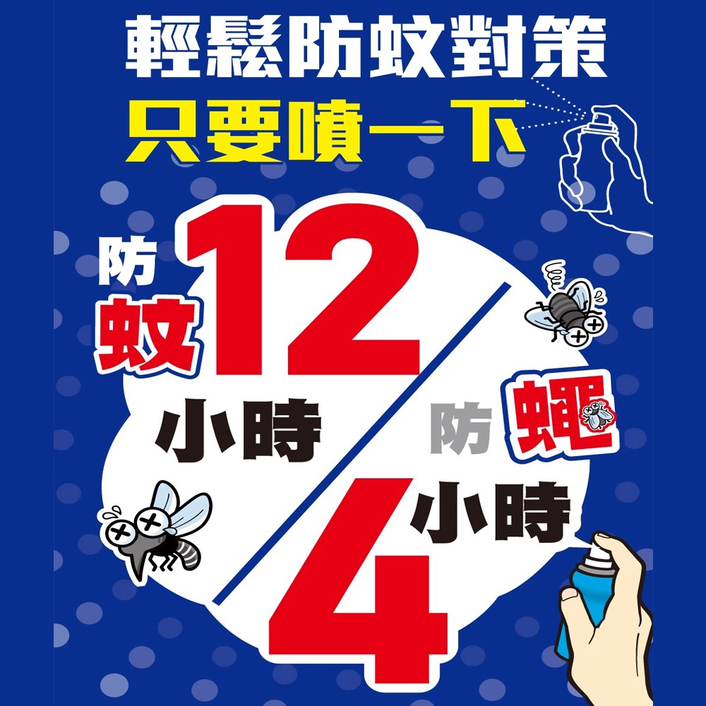 興家安速 OnePush空間防蚊噴霧劑120日-細節圖3