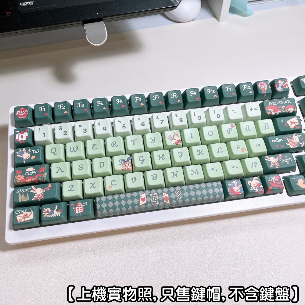 T92fu｜Finger工作室 愛麗絲主題鍵帽 PBT材質 MDA高度 鍵帽 現貨 快速出貨-細節圖6