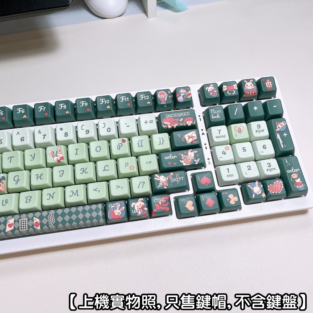 T92fu｜Finger工作室 愛麗絲主題鍵帽 PBT材質 MDA高度 鍵帽 現貨 快速出貨-細節圖7