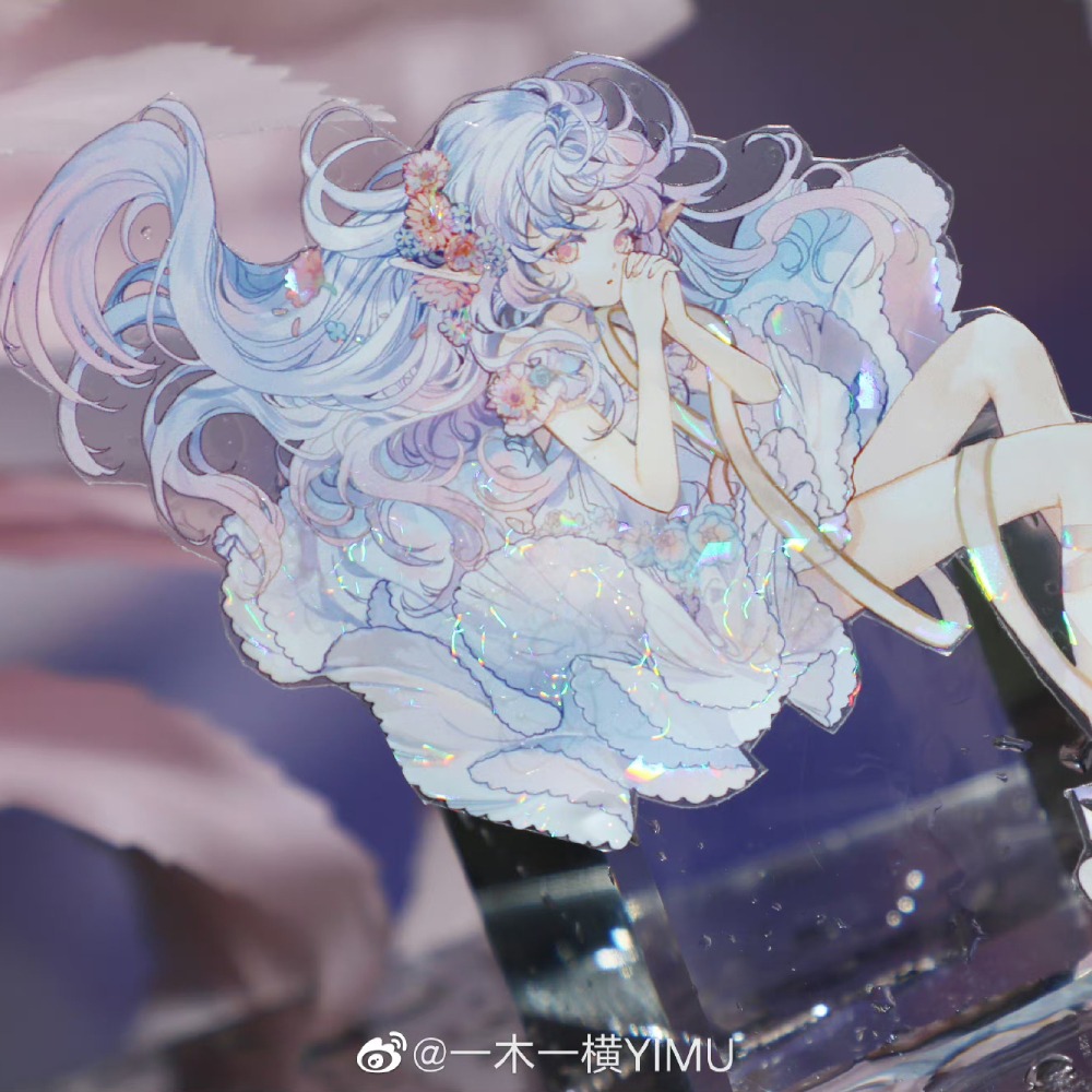 T92fu｜分裝｜一木一橫｜瑩瑩朝露｜PET｜貝殼光｜人物｜墨魚太太｜紙膠帶分裝｜手帳素材｜咕卡｜現貨-細節圖4