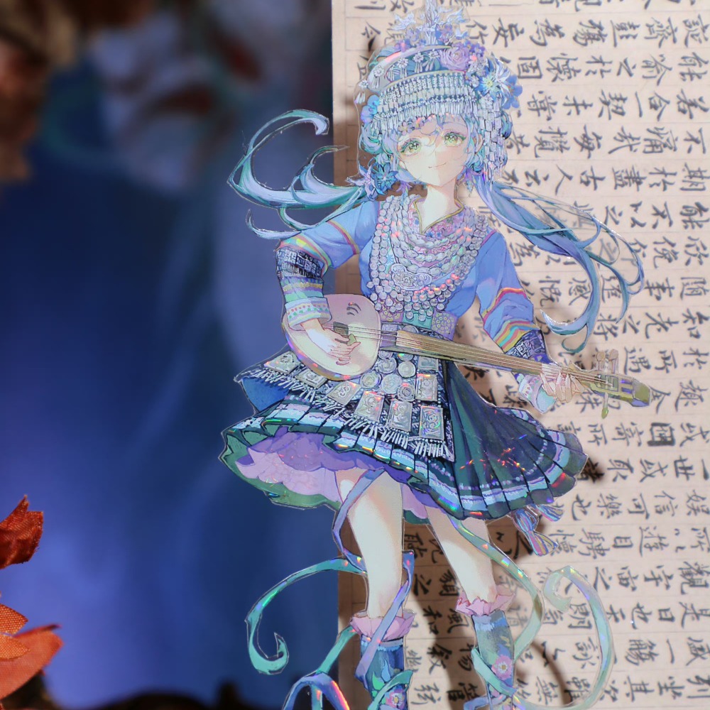 T92fu｜分裝｜一木一橫｜踏山河｜PET｜貝殼光｜人物｜紙膠帶分裝｜手帳素材｜現貨-細節圖8