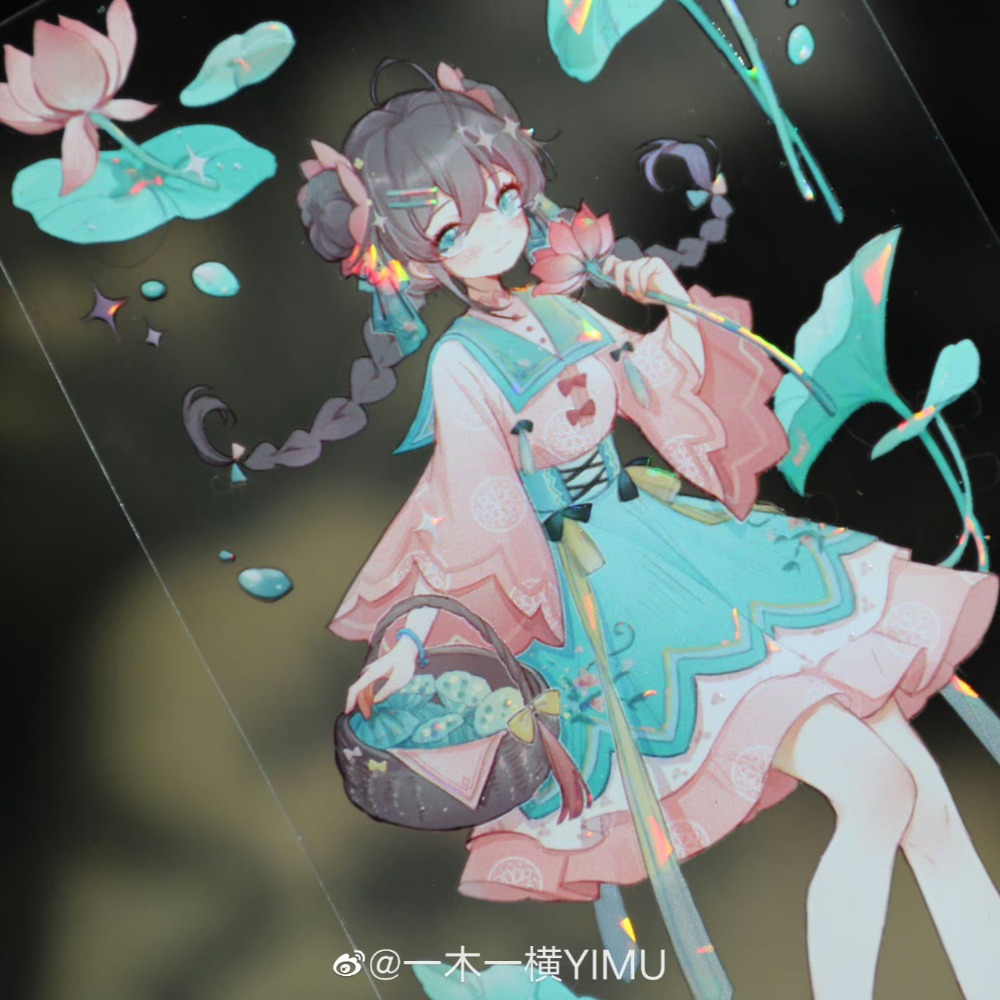 T92fu｜分裝｜一木一橫｜游園若夢｜PET｜貝殼光｜人物｜紙膠帶分裝｜手帳素材｜現貨-細節圖4