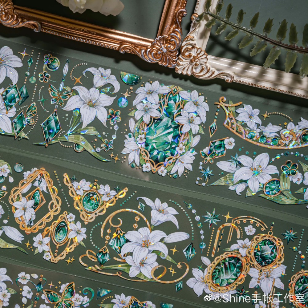 T92fu｜分裝｜SHINE｜瑩瑩翠華｜PET｜貝殼光｜和指糖承製｜循環分裝｜手帳素材｜現貨-細節圖5