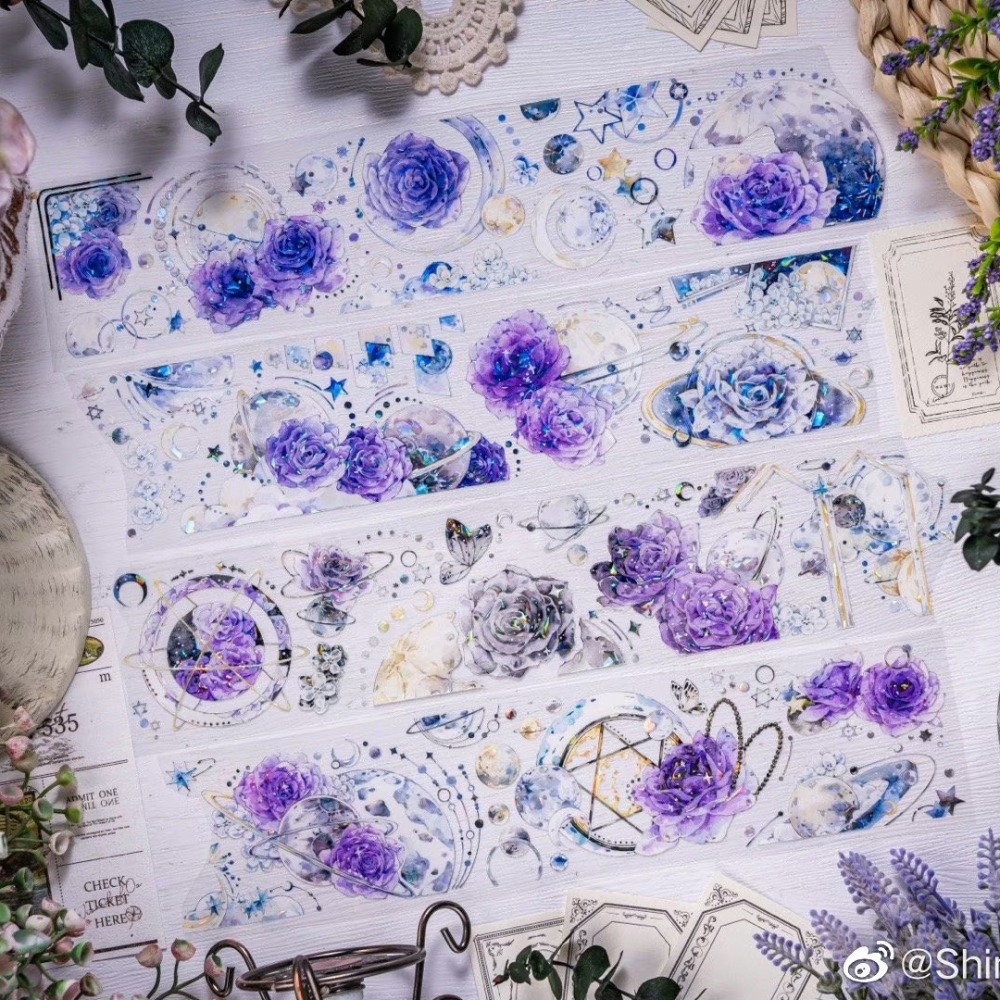 T92fu｜分裝｜SHINE｜黛紫｜PET｜貝殼光｜和指糖承製｜循環分裝｜手帳素材｜現貨-細節圖4