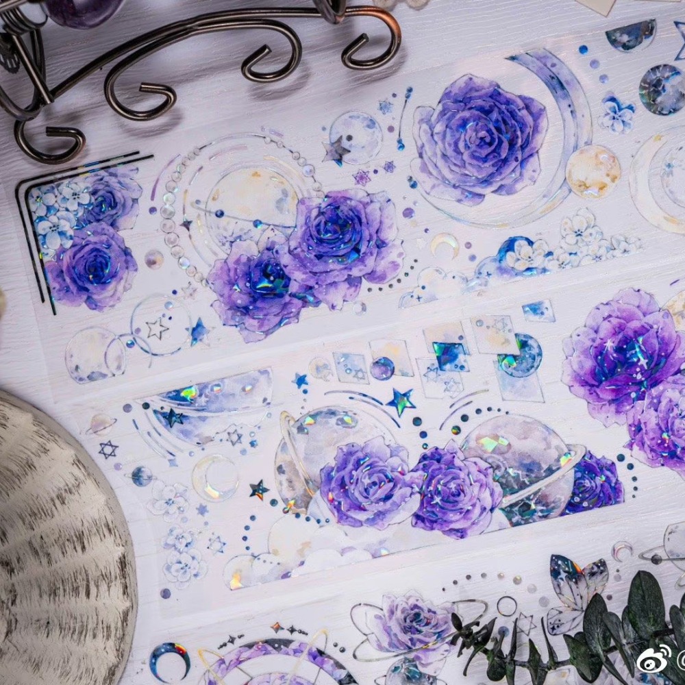 T92fu｜分裝｜SHINE｜黛紫｜PET｜貝殼光｜和指糖承製｜循環分裝｜手帳素材｜現貨-細節圖5