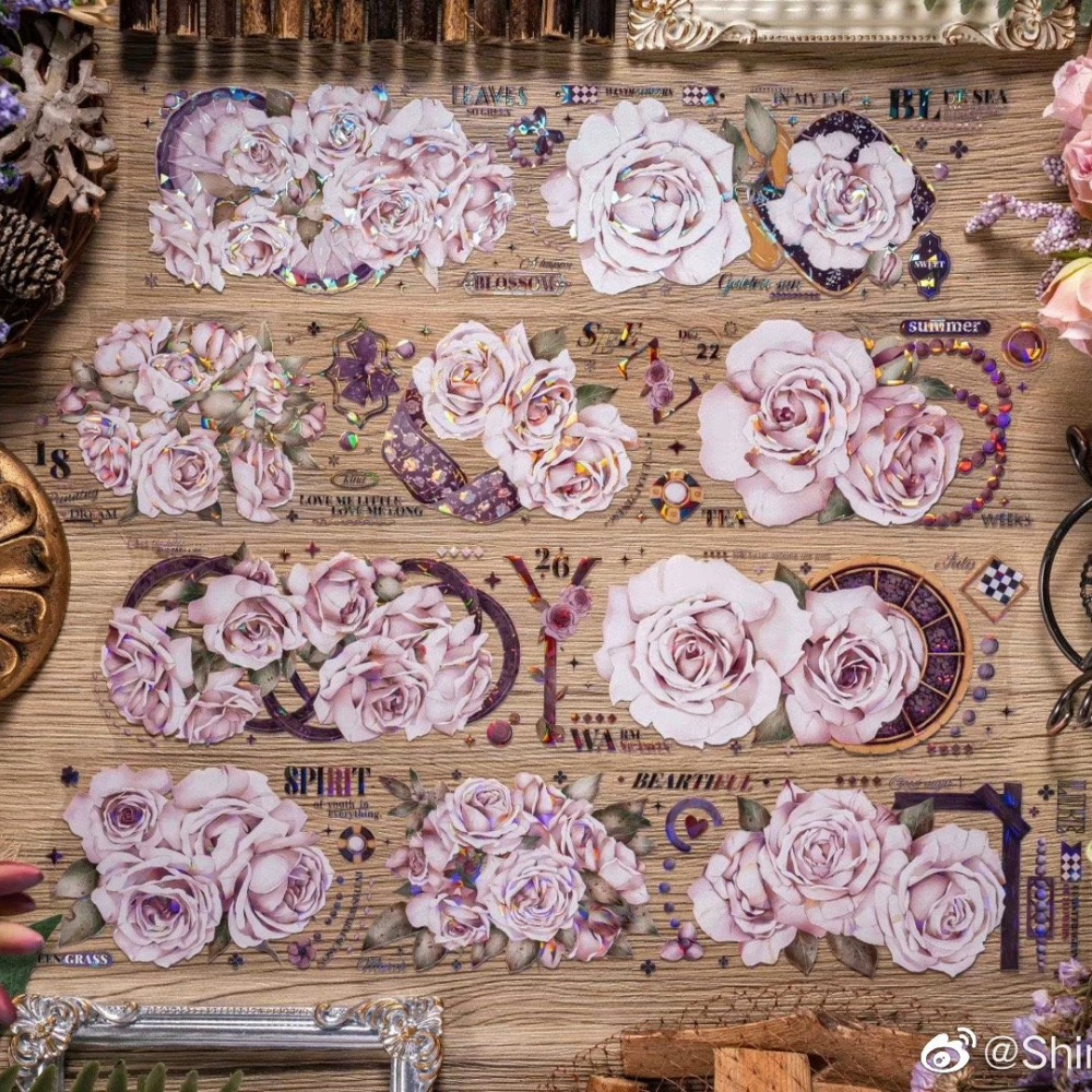 T92fu｜分裝｜SHINE｜婉念｜PET｜貝殼光｜和指糖承製｜循環分裝｜手帳素材｜現貨-細節圖4