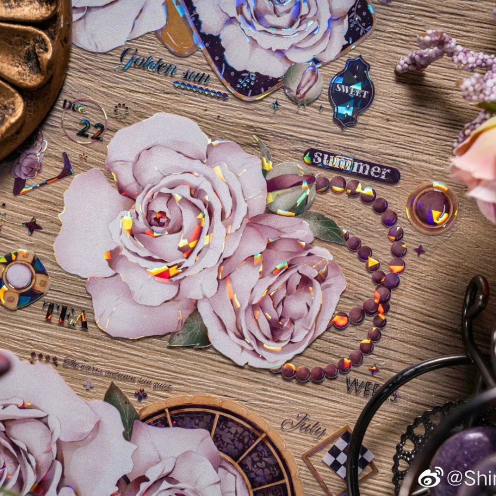 T92fu｜分裝｜SHINE｜婉念｜PET｜貝殼光｜和指糖承製｜循環分裝｜手帳素材｜現貨-細節圖7