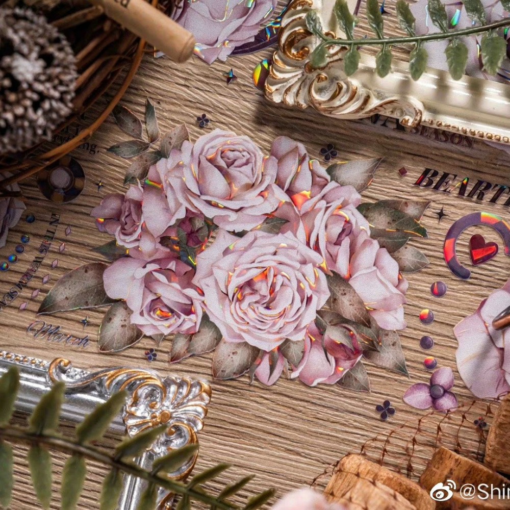 T92fu｜分裝｜SHINE｜婉念｜PET｜貝殼光｜和指糖承製｜循環分裝｜手帳素材｜現貨-細節圖8