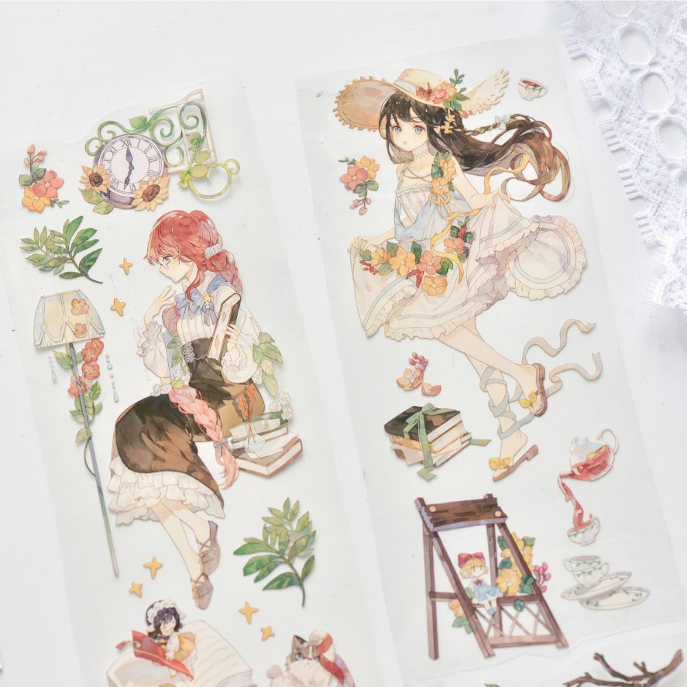 T92fu｜分裝｜冰川研究所｜鹿野踏青｜PET｜人物｜自己印承製｜循環分裝｜手帳素材｜現貨-細節圖7