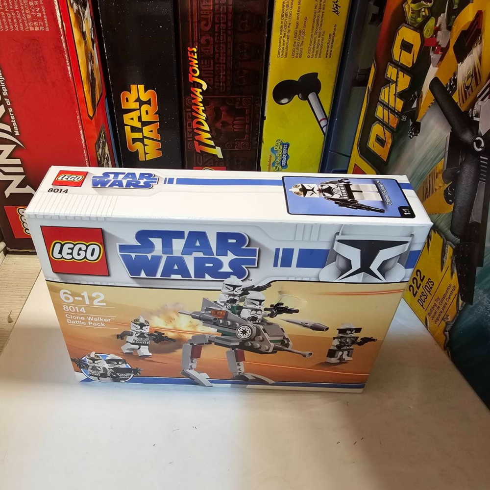 LEGO 樂高 星際大戰 8014 人偶盒 盒傷-細節圖2