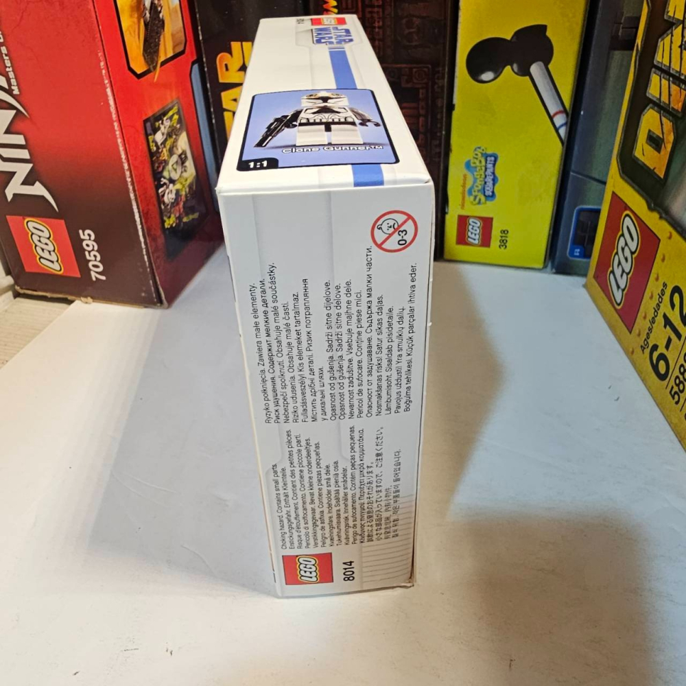 LEGO 樂高 星際大戰 8014 人偶盒 盒傷-細節圖5
