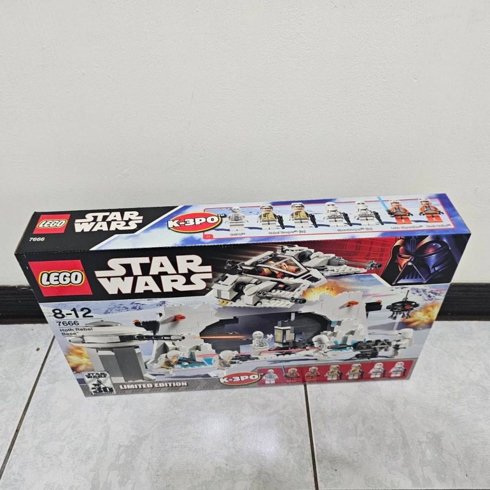 LEGO 樂高 STAR WARS 7666 Hoth Rebel Base-細節圖2