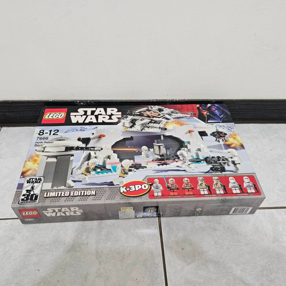 LEGO 樂高 STAR WARS 7666 Hoth Rebel Base-細節圖3