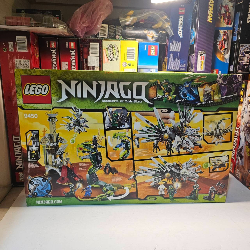 樂高 LEGO 9450 旋風忍者 白龍VS魔羯戰役-細節圖3