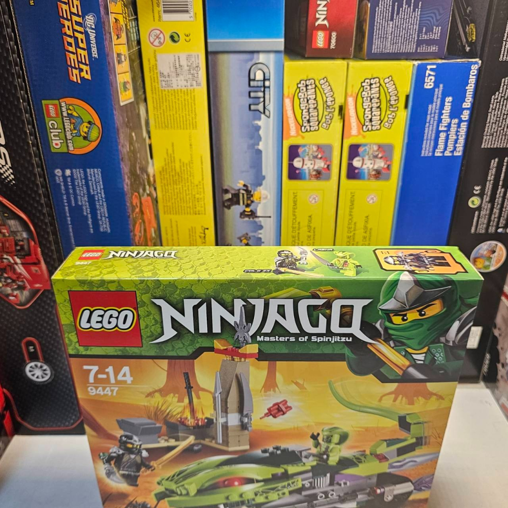 LEGO 9447 鬼鞭忍者的摩羯車 樂高 全新未拆封 旋風忍者系列-細節圖3