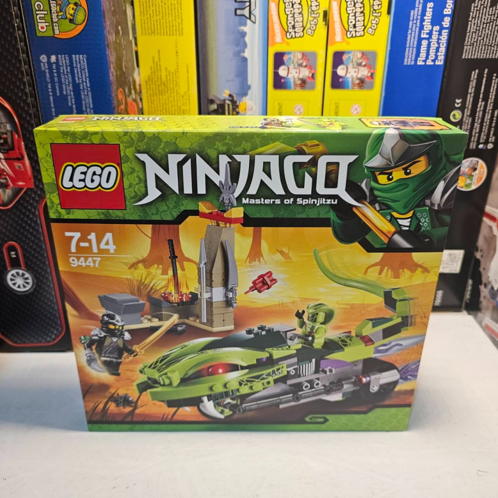 LEGO 9447 鬼鞭忍者的摩羯車 樂高 全新未拆封 旋風忍者系列-細節圖4