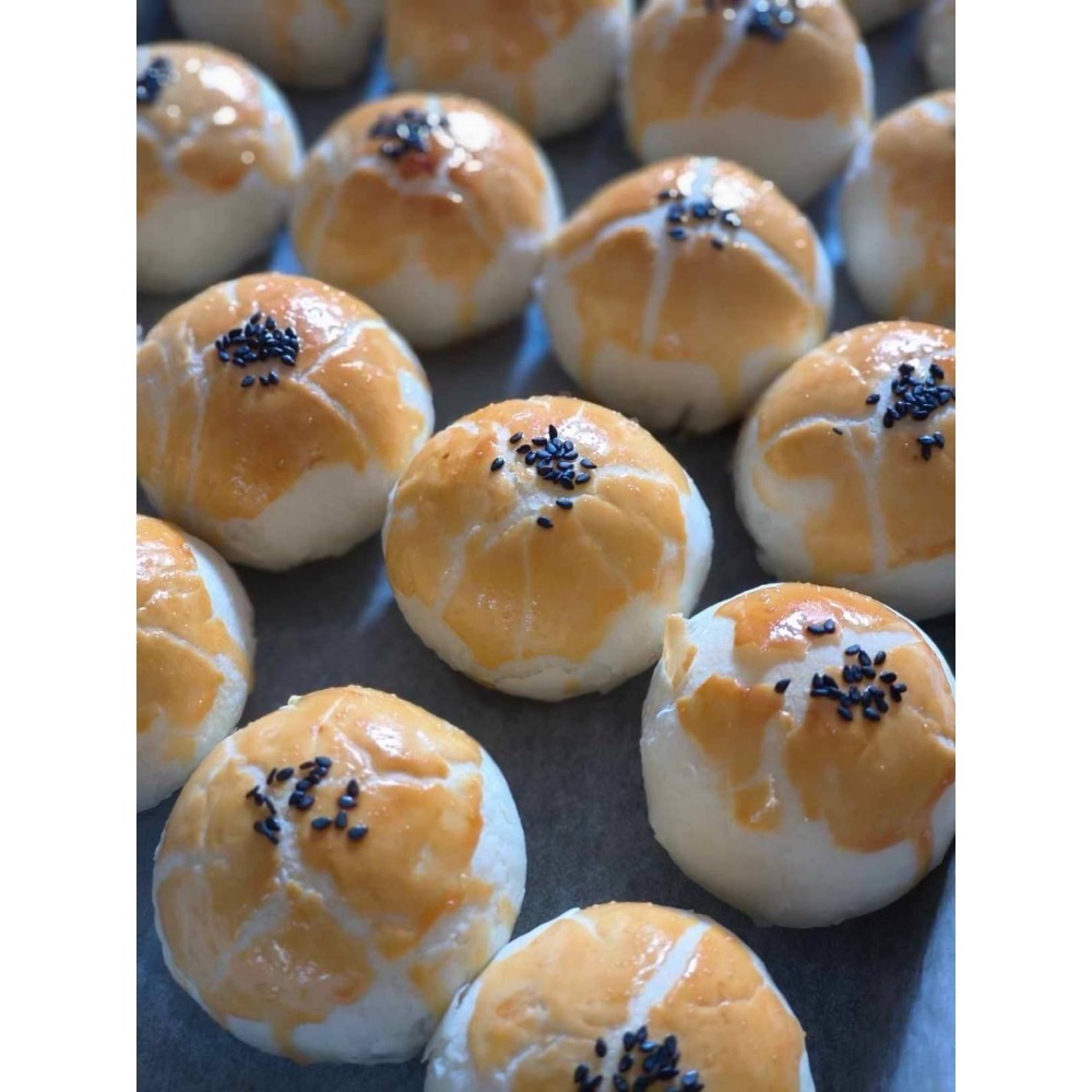 極品蛋黃酥（蛋奶素）8顆-細節圖2