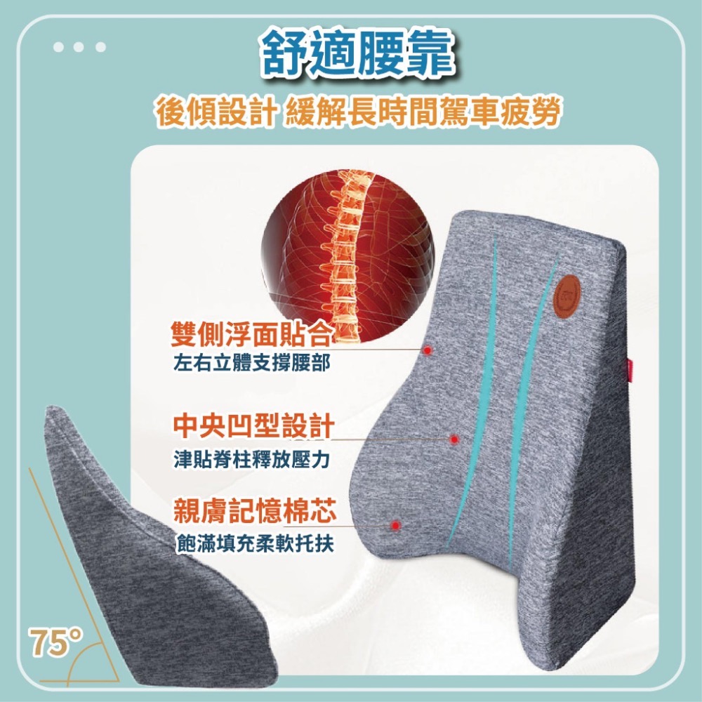 車用多功能記憶棉舒壓頭枕-細節圖2
