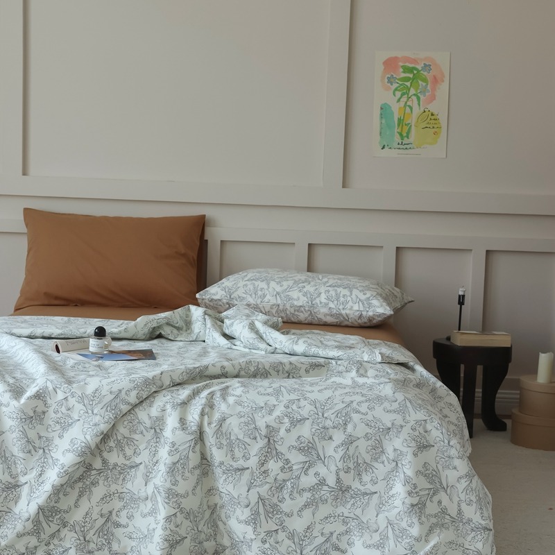 ♡peachlife.♡「台灣現貨」100%棉質碎花涼被 涼被 被子 春夏涼被 薄被 可加購同款枕套 熱銷涼被 被子-規格圖10