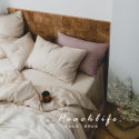♡peachlife.♡「台灣現貨」天絲莫蘭迪色床包組 天絲床包 60支床包組 超柔軟床包組 天絲 天絲棉床包-規格圖11