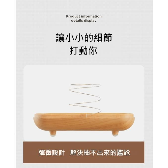 ♡peachlife.♡「台灣現貨」日式木質桌面衛生紙盒 原木色面紙盒 衛生紙盒 餐巾紙盒 桌上收納 面紙盒 簡約面紙盒-細節圖6