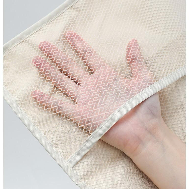 ♡peachlife.♡「台灣現貨」日式居家收納掛袋 內衣內褲收納袋 配件掛式收納 節省空間 衣櫃小幫手收納 收納掛帶-細節圖3