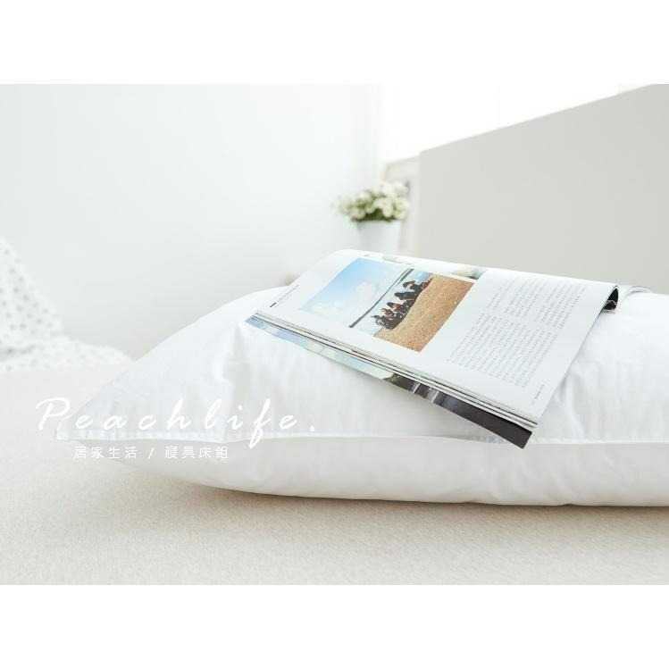 ♡peachlife.♡「台灣現貨」日式枕頭 羽絲絨枕頭 飯店枕頭 枕頭 水洗枕頭 宿舍用枕頭 民宿枕頭 枕心-細節圖7