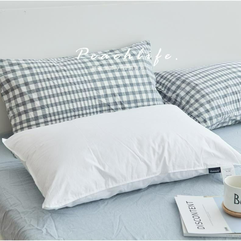 ♡peachlife.♡「台灣現貨」日式枕頭 羽絲絨枕頭 飯店枕頭 枕頭 水洗枕頭 宿舍用枕頭 民宿枕頭 枕心-細節圖8