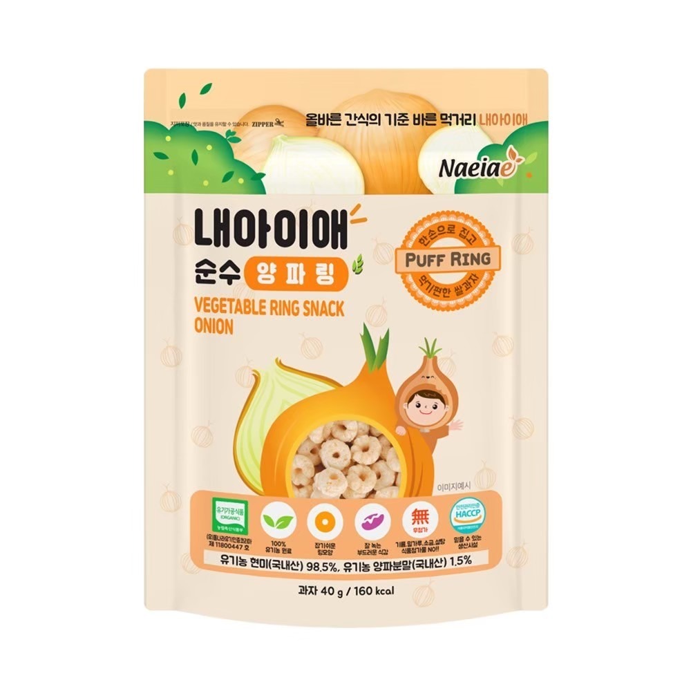 韓國Naeiae 米圈圈 寶寶零食 寶寶副食品 餅乾-規格圖9