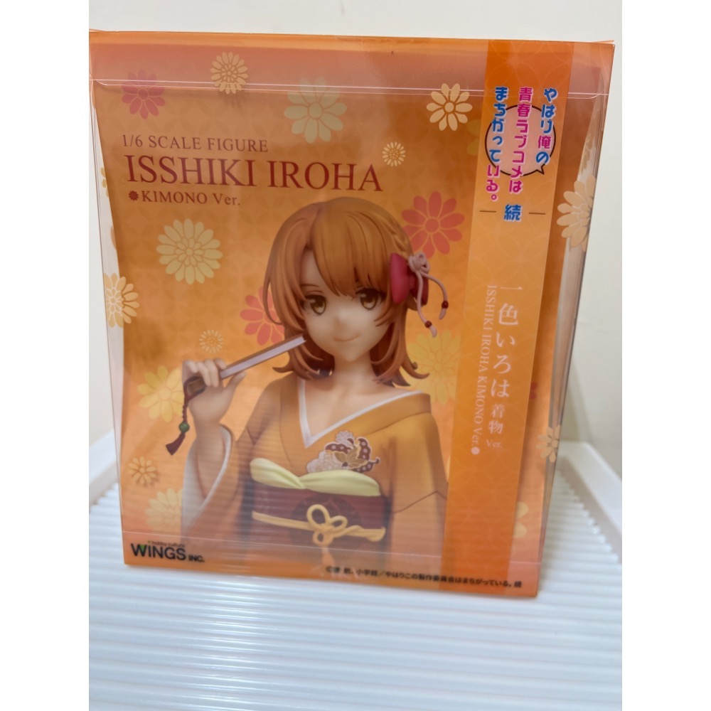 現貨正版 果然我的青春戀愛喜劇搞錯了 WINGS 雙翼社 一色伊呂波 和服 1/7 PVC-細節圖3