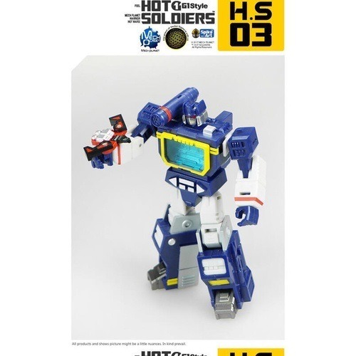 [Rud＇s TOY]全新現貨 附特典 變型變形金剛 機械星球 HS-03 音波 聲波 激光鳥 狂派 非密卡登 柯博文-細節圖3