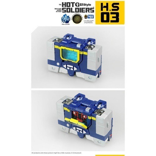 [Rud＇s TOY]全新現貨 附特典 變型變形金剛 機械星球 HS-03 音波 聲波 激光鳥 狂派 非密卡登 柯博文-細節圖6