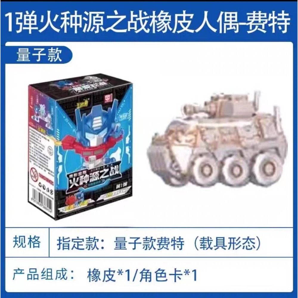 [Rud＇s TOY]全新現貨 變形變型金剛 變形玩具 火源種之戰 橡皮人 密卡登 柯博文 天王星 盒玩 橡皮-細節圖9