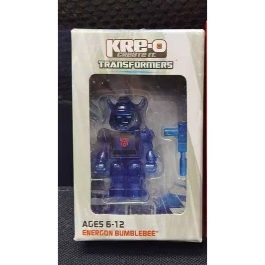 [Rud＇s TOY]全新現貨 變形金剛變型 美版 KRE-O 藍色 大黃蜂 積木 樂高 非柯博文 密卡登-細節圖2