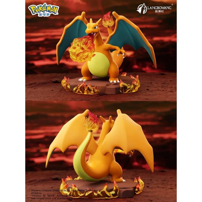 [Rud＇s TOY]全新現貨 狼博旺 寶可夢 神奇寶貝 決戰時刻 盒玩 御三家 噴火龍 快龍 風速狗 妙蛙花-規格圖8