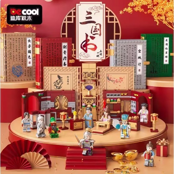 [Rud＇s TOY]全新現貨 場景組 第三方 三國小俠 刮骨療傷 空城計 煮酒論英雄 天姿國色 劉備 曹操 關羽-細節圖3