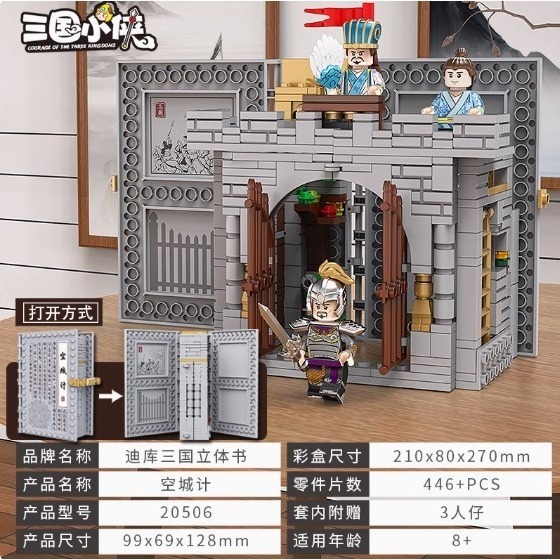 [Rud＇s TOY]全新現貨 場景組 第三方 三國小俠 刮骨療傷 空城計 煮酒論英雄 天姿國色 劉備 曹操 關羽-細節圖6