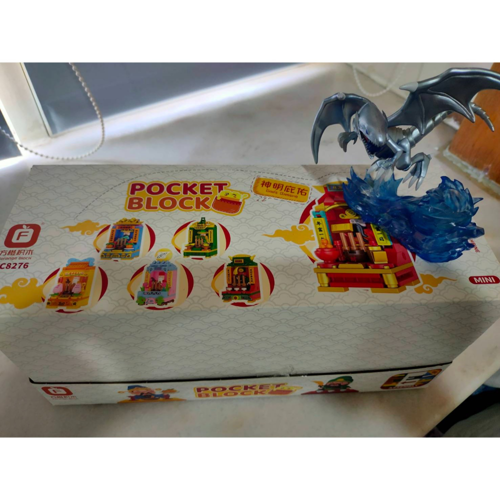 [Rud＇s TOY]全新現貨 神壇一中盒六入組 月老 玉皇大帝 土地公 財神 文昌帝君 小人偶仔 樂高 積木-細節圖7