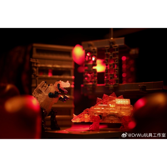 [Rud＇s TOY]全新現貨 百變金剛 變形 吳醫生 DR WU E-61T&62T 透明磁帶 音波 聲波恐龍非柯博文-細節圖5