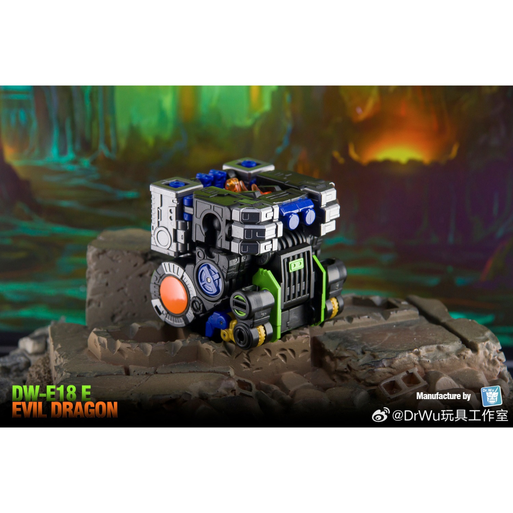 [Rud＇s TOY]全新現貨 百變變型變形金剛 吳醫生 DR.WU DW E-18E 鐵甲龍 基地 戰車 恐龍 狂派-細節圖4