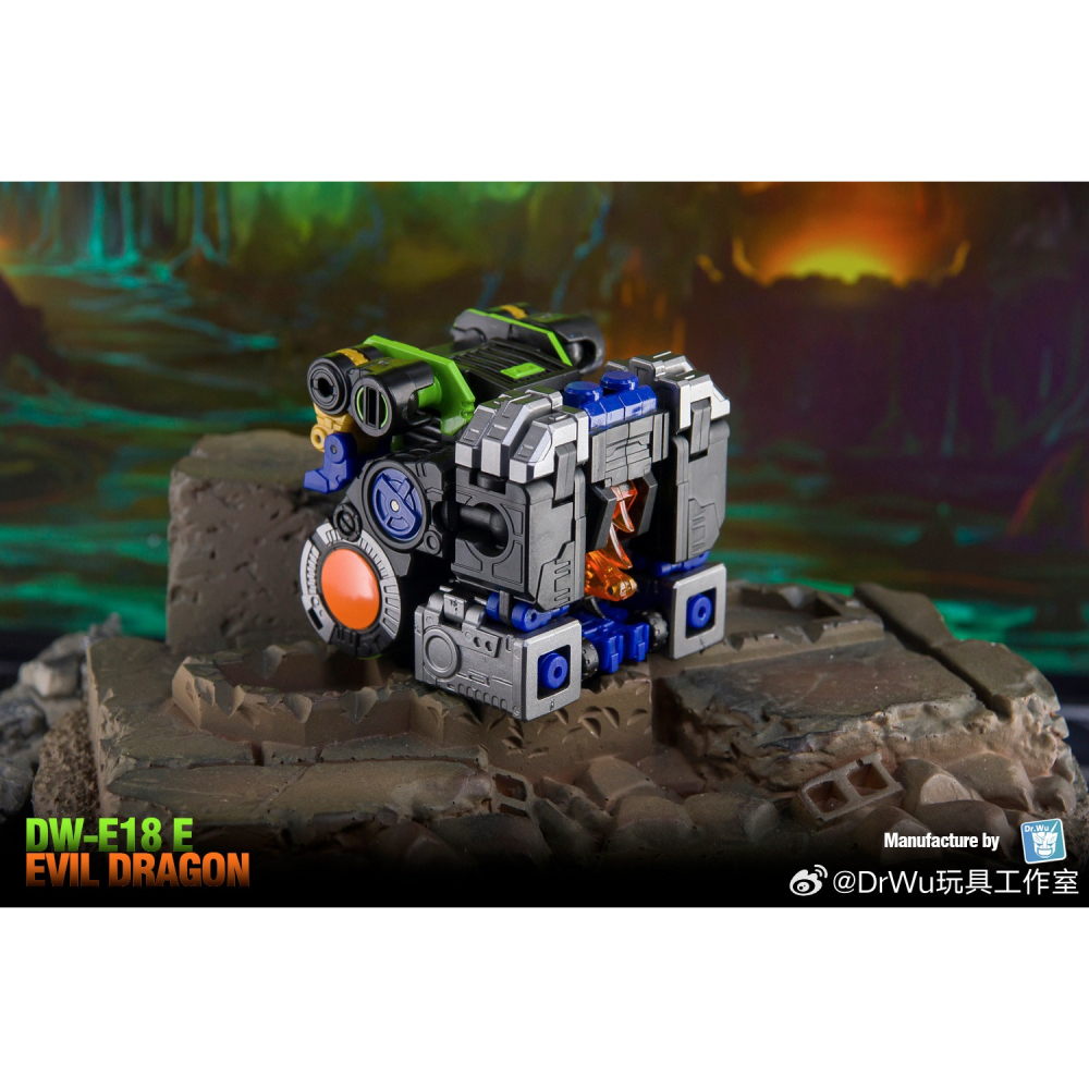 [Rud＇s TOY]全新現貨 百變變型變形金剛 吳醫生 DR.WU DW E-18E 鐵甲龍 基地 戰車 恐龍 狂派-細節圖5