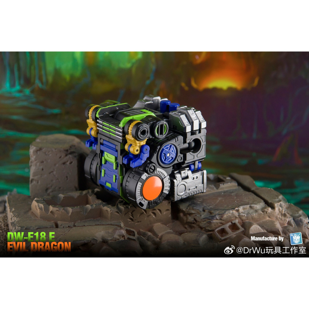 [Rud＇s TOY]全新現貨 百變變型變形金剛 吳醫生 DR.WU DW E-18E 鐵甲龍 基地 戰車 恐龍 狂派-細節圖7