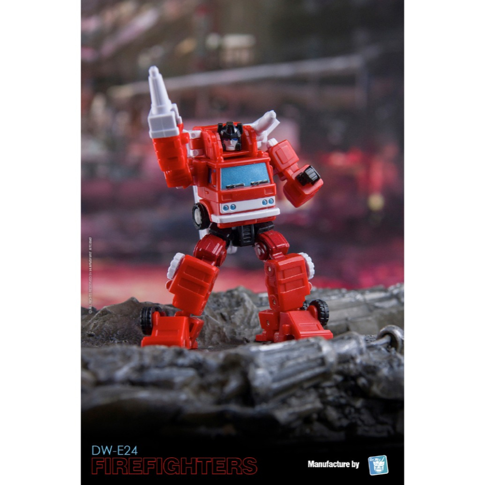 [Rud＇s TOY]全新現貨 吳醫生 DR WU E-24 消防車 博派 極小 非柯博文 密卡登-細節圖6