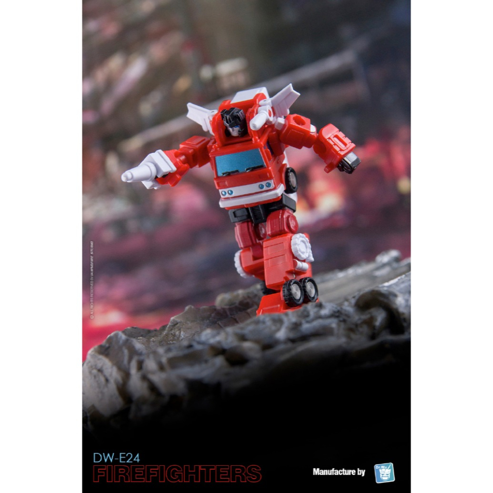 [Rud＇s TOY]全新現貨 吳醫生 DR WU E-24 消防車 博派 極小 非柯博文 密卡登-細節圖7