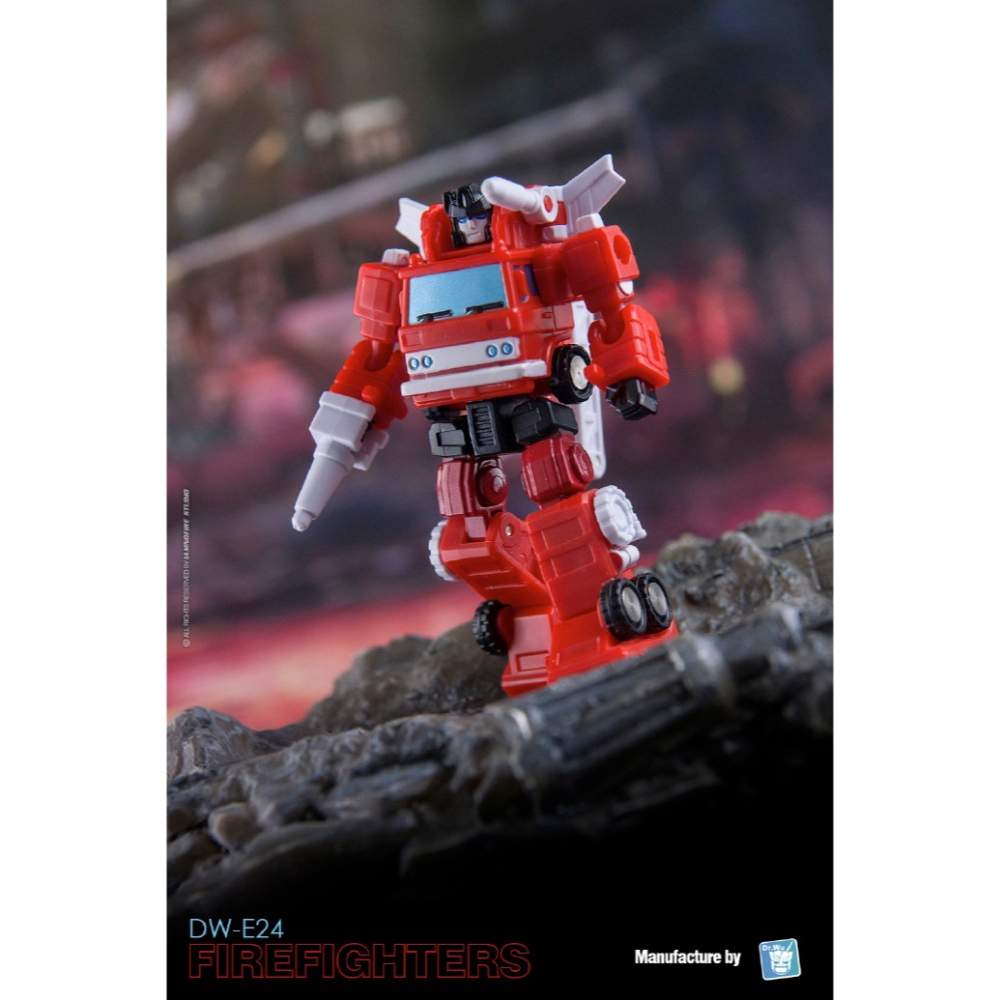 [Rud＇s TOY]全新現貨 吳醫生 DR WU E-24 消防車 博派 極小 非柯博文 密卡登-細節圖8